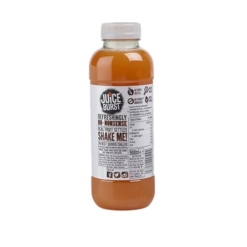 JUICEBURST Orange & Carrot 12x500ml 2