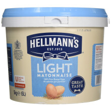 Hellmann's Light Mayonnaise, 5 Litre