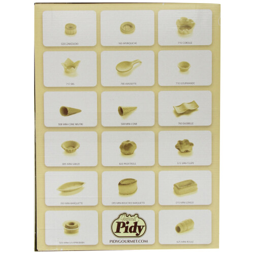 Pidy Mini Cones Neutral, 75 mm - 112 Portions 1