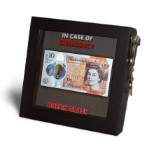 Birthday In Case of Present Emergency, Break Glass Gift Box. Fun Novelty 3d Frame. Food/Chocolate/Sweets/Drink/Money/Voucher/Jewellery. Daughter