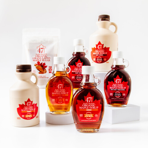 47? Single Source Canadian Organic Maple Sugar (500g) 2