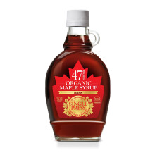 47? North Single Press Organic Canadian Maple Syrup Grade A 250g (250g, dark)