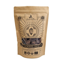 Organic Ceremonial Grade Cacao - 100% Raw Criollo Variety from Farmers and Ashaninka & Nomatsigenga Tribes in Peru, 500g