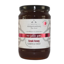 Alabasinis Flower & Forest Honey 950g ? Raw, Greek, Unfiltered, 100% Natural