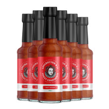 Longbottom & Co. Hot Sauce, 150ml Bottle, Made with Real Tomatoes, Red Pepper, Onion, Scotch Bonnet Chilli, & Celery, Vegan and Gluten-Free (Pack of