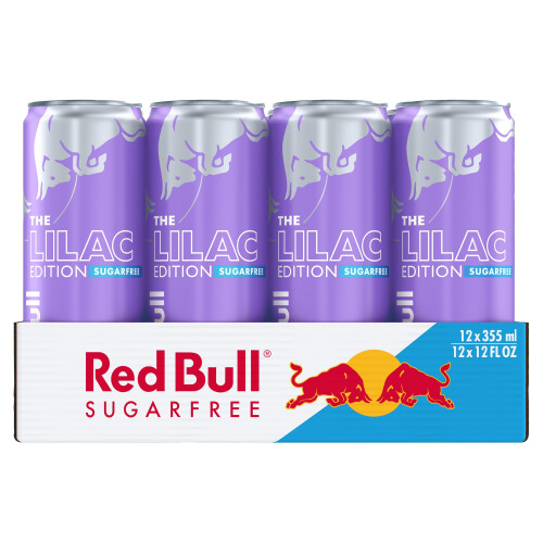 Red Bull Red Bull Lilac Edition Sugar Free 355ml x12