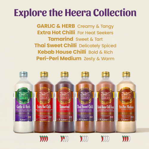 Heera BBQ Sauce, 500ml, Pack of 12 1