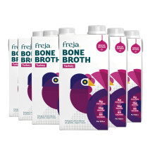 Freja Turkey Bone Broth | Free Range | Collagen, Protein & Amino Acids | Low Carb & Gluten Free | Clear Liquid Broth, not Stock Cubes, Powder or