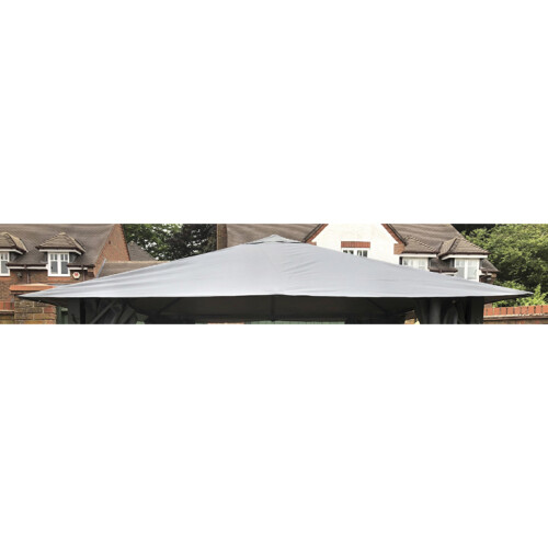 Replacement Canopy for Highfield Gazebo - L300 x W300 cm - Grey