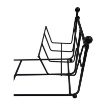 Kindling Basket - Steel - W19 cm - Black