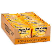 Maruchan Ramen, Roast Chicken, 3-Ounce Packages (Pack Of 24)