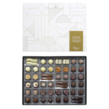 Friars Signature Chocolate Selection box - 48 Chocs | Truffles, Caramel, Liqueurs, Fruits, White, Milk & Dark Chocs | Premium Chocolates For Special