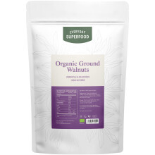 Everyday Superfood Organic Ground Walnuts 1.8kg, Raw Grated Walnuts Ideal for Baking, Vegan and Kosher