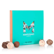 Montezuma's The Grand, Milk, White & Dark Chocolate Truffle Collection Box, Medium Contains 25 Truffles, Gluten Free, 350g Box