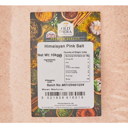 Old India Himalayan Pink Salt 10kg 1
