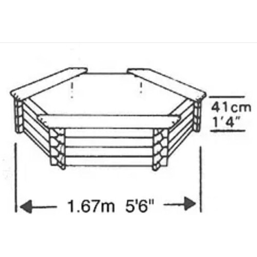 100 Gallon Pond without Pump  - W167 x H41 cm - Minimal Assembly Required 2