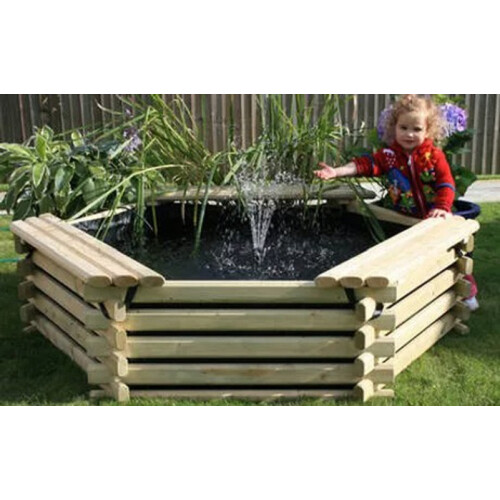 100 Gallon Pond with Pump  - W167 x H41 cm - Minimal Assembly Required