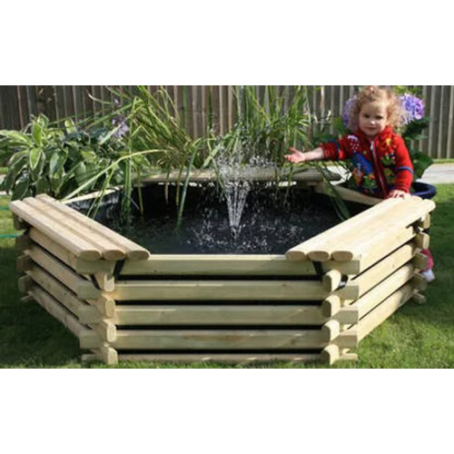 100 Gallon Pond with Pump  - W167 x H41 cm - Minimal Assembly Required 1