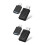 2Sets Drahtloser Auto Audio Adapter Für Komfortable Verbindung Bunt 5