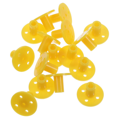 64Stk Bodenflansche Für Kinder DIY Möbel Regalhalterung 2