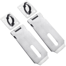 Lock Riegel 2 Türschlösser Haspe