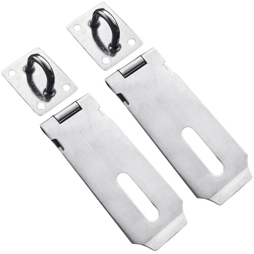 Lock Riegel 2 Türschlösser Haspe