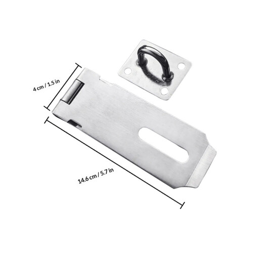 Lock Riegel 2 Türschlösser Haspe 1