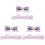 3Sets Kinder Sonnenbrillen Haarband Leicht 4