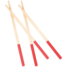 8Paare Ahorn Percussion Sticks Rot Für Schlagzeuger Anfänger Und Profi