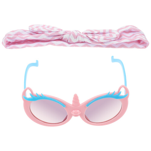 3Sets Kinder Sonnenbrillen Haarband Leicht 1