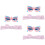 3Sets Kinder Sonnenbrillen Haarband Leicht 8