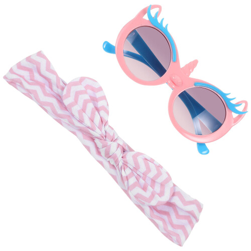 3Sets Kinder Sonnenbrillen Haarband Leicht 2
