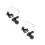 2Ensembles Pince Microphone Sax Noir Abs+fer Support Pratique Durable 4