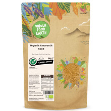Wholefood Earth Organic Amaranth Seed ? 2 kg | Raw | Vegan | GMO Free | High Fibre | Certified Organic