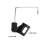 2Ensembles Pince Microphone Sax Noir Abs+fer Support Pratique Durable 11