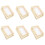 12Pièces Cadres Bois Multi Usage Filtre Durable Pour Papier DIY 4