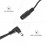 2Pièces Cordon Professionnel Effet Guitare PVC Noir Robuste 7