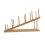 4Pièces Râtelier Bois Kaki Multi-Usage Pour Présentation Marionnettes 1