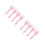 8Pièces Ensemble Pinceaux Confort Rose Outils 4
