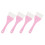 8Pièces Ensemble Pinceaux Confort Rose Outils 2