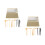 2Ensembles Outils Mini Râteau Zen DIY Plastique Pour Décor De Table 7