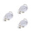 3St Elastische Schoenveters Wit Sport En Casual Schoeisel 5