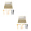 2Ensembles Outils Mini Râteau Zen DIY Plastique Pour Décor De Table 6