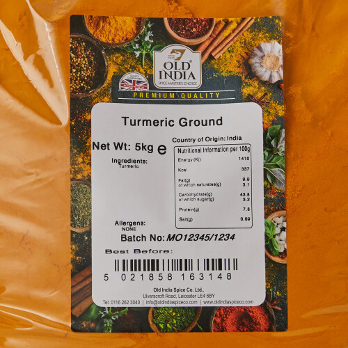Old India Turmeric Ground 5kg 1