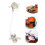 5Pièces Repose-Épaule Violon Transparent Confort Ergonomique 11