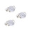 3St Elastische Schoenveters Wit Sport En Casual Schoeisel 4