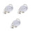 3St Elastische Schoenveters Wit Sport En Casual Schoeisel 9