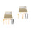 2Ensembles Outils Mini Râteau Zen DIY Plastique Pour Décor De Table 8