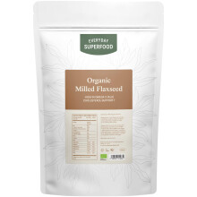 Everyday Superfood Organic Milled Flaxseed 1.8kg | Cold Ground linseed | Lab-tested for Retail Grade food safety compliance | Suitable for baking
