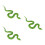 3Pièces Serpent Jouet Imitation Tpr Vert Pour Blagues Et Fêtes 4